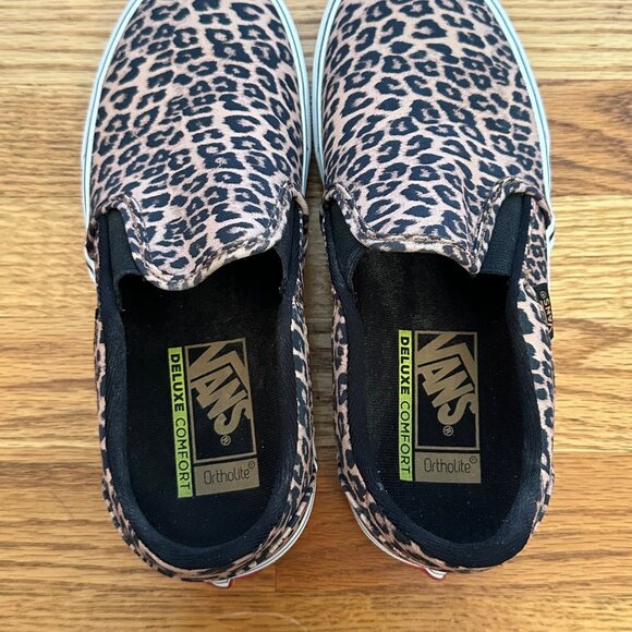 Women's Vans Cheetah Print size 8.5 - Picture 8 of 10
